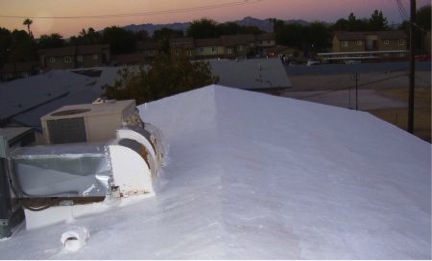 Blythe roof after