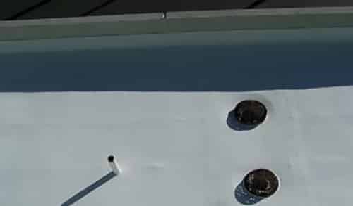 coating roof drain flat roof 1