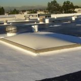 repair skylight with surecoat roof coating