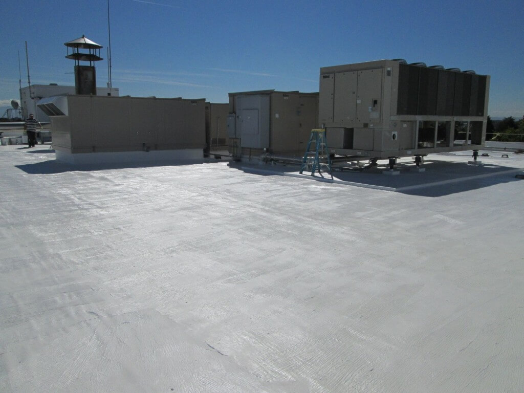 hospital roof installation